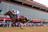 Echo Sound and Luis Saez Win Race 10, The Miss Preakness Stakes, Pimlico Racecourse, Baltimore, MD May 16, 2025, Mathea Kelley/Bloodhorse 