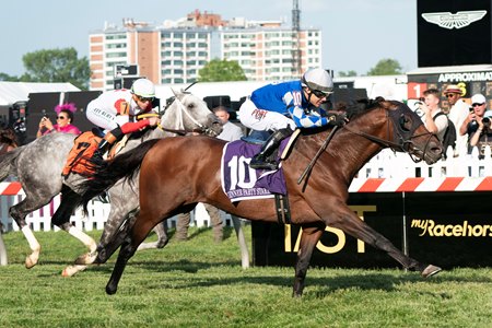 Fort Washington wins the Dinner Party Stakes at Pimlico