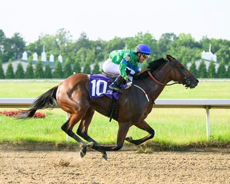 Mo Plex wins the Ohio Derby at Thistledown