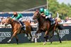 Gezora and Christophe Soumillon win the PRIX DE DIANE LONGINES Chantilly Racecourse, Chantilly France, 6-15-25, Mathea Kelley-Bloodhorse