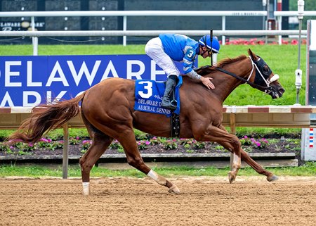 Admiral Dennis captures the Delaware Derby at Delaware Park
