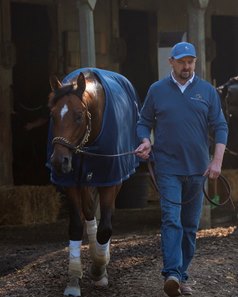 Journalism and Michael McCarthy at Saratoga Race Course
