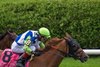 She Feels Pretty with John R. Velazquez wins the New York S. Presented by Rivers Casino (Grade I) at Saratoga Race Course in Saratoga Springs, NY., on June 6, 2025.