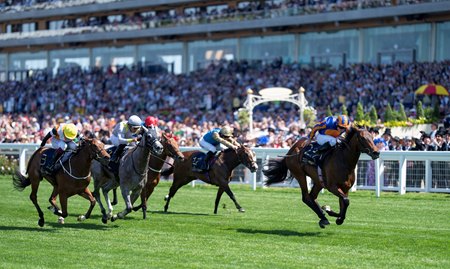 True Love leaves her foes behind in the Queen Mary Stakes at Ascot Racecourse