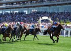 True Love (Ryan Moore) wins the Queen Mary
Ascot 18.6.25 Pic: Edward Whitaker