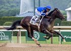 Sovereignty wins the 2025 Belmont Stakes at Saratoga Race Course