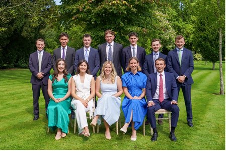 Godolphin Flying Start Class of 2025
BACK L-R: Johnny Marsh, Mitchell Whelan, Gerard Donworth, Harrison Everett, Jake Swinburn, George Connolly, Sam Baker
FRONT L-R: Claire Wilson, Anna Cahill, Daisy Fenwick, Harper McVey, Sean Cooper