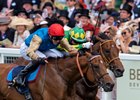 Lazzat and James Doyle win the The Queen Elizabeth II Jubilee Stakes G1, Royal Ascot 2025, Ascot Racecourse, Ascot UK, 6-21-25, Mathea Kelley-Bloodhorse