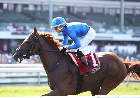 Tom's Magic wins the Tale of the Cat Stakes at Monmouth Park