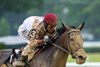Parchment Party with John R. Velazquez wins the Belmont Gold Cup S. (Grade II) at Saratoga Race Course in Saratoga Springs, NY., on June 6, 2025.