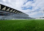 The home straight is watered ahead of the start of the Royal meeting
Ascot 16.6.25 Pic: Edward Whitaker