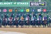 Sovereignty, with Junior Alvarado up, wins the Belmont Stakes (G1) at Saratoga Race Course in Saratoga Springs, New York, on June 7, 2025.