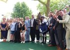 Basher Watts Racing syndicate after the French 1,000 Guineas
