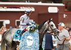 Ag Bullet wins the 2025 Jaipur Stakes at Saratoga