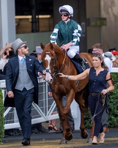 Carl Spackler before the Queen Anne Stakes at Ascot Racecourse