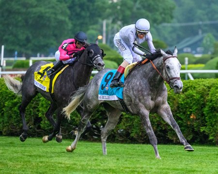 Ag Bullet wins the Jaipur Stakes at Saratoga Race Course