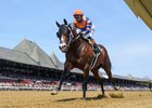 Obliteration wins the 2025 Sanford Stakes at Saratoga Race Course
