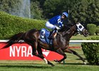 Think Big wins the 2025 Kelso Stakes at Saratoga Race Course
