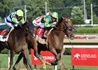 Chancer McPatrick wins the 2025 Curlin Stakes at Saratoga Race Course