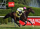 Zulu Kingdom wins the 2025 Manila Stakes at Saratoga Race Course