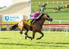 Formidable Man and jockey Umberto Rispoli win the Grade II, $250,000 Eddie Read Stakes, Sunday, July 27, 2025 at Del Mar Thoroughbred Club, Del Mar CA.
&#169; BENOIT PHOTO