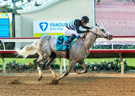 Lovesick Blues becomes a grade 1 winner with a score in the Bing Crosby Stakes at Del Mar