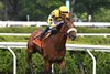 Far Bridge wins the 2025 Bowling Green Stakes at Saratoga Race Course