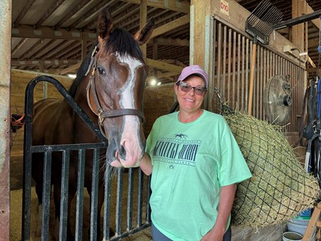 Top with trainer Michelle Elliott