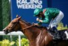 Mickael Barzalona and Calandagan win the King George
Ascot 26.7.25 Pic: Edward Whitaker
