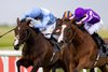 Minnie Hauk and Ryan Moore winning the Irish Oaks.
The Curragh.
Photo: Patrick McCann/Racing Post
19.07.2025