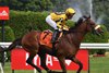 Far Bridge wins the 2025 Bowling Green Stakes at Saratoga Race Course