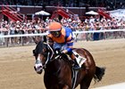 Obliteration wins the 2025 Sanford Stakes at Saratoga Race Course