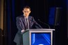 Steve Kornacki, Chief Data Analyst NBC News speaks at the Seventy-Third Annual Round Table Conference on Matters Pertaining to Racing held at the Hall of Springs Thursday July 31, 2025 in Saratoga Springs, N.Y.  Photo Courtesy of The Jockey Club.