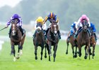 Scandinavia (Wayne Lordan) beats Illinois (Ryan Moore) in the Goodwood Cup
Goodwood 29.7.25 Pic: Edward Whitaker