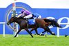 Sandown Park 03.07.25
The Coral Eclipse.
Delacroix ridden by Ryan Moore (Near) wins from Ombudsman ridden by William Buick
Photo Andy Watts / Racingfotos.com

THIS IMAGE IS SOURCED FROM AND MUST BE BYLINED &quot;RACINGFOTOS.COM&quot;