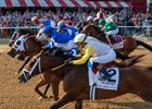 Sierra Leone and Flavien Prat win the G1 Whitney Stakes, Saratoga Racecourse, Saratoga Springs, NY, August 2, 2025, Mathea Kelley