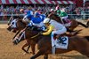 Sierra Leone and Flavien Prat win the G1 Whitney Stakes, Saratoga Racecourse, Saratoga Springs, NY, August 2, 2025, Mathea Kelley