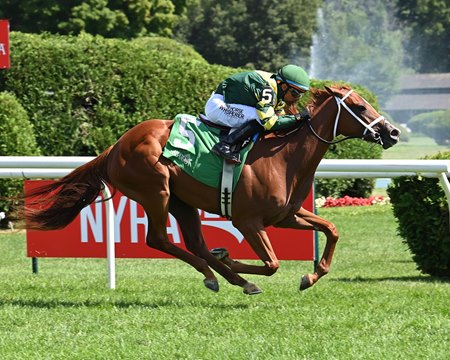 Scratch It breaks her maiden Aug. 1 at Saratoga Race Course