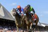 Thorpedo Anna wins the 2025 Personal Ensign Stakes at Saratoga Race Course
