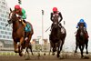 Toronto, ON Woodbine Racetrack August 23, 2025 Pietro Moran captures the Grade III $150,000Seaway Stakes over 7  Furlongs for owner Gary Barber and Team Valor International and trainer Mark E. Casse Woodbine/Michael Burns Photo

