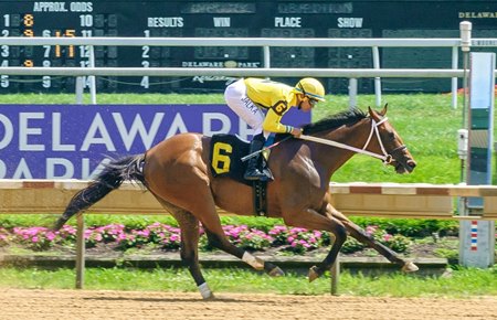 Sina breaks her maiden at Delaware Park