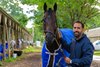 Jose d&#39;Angelo with Howard Wolowitz
Training scenes from Saratoga Racecourse on Aug. 21, 2025.