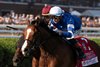 El Cordobes and Flavien Prat win the G1 Sword Dancer , Saratoga Racecourse, Aug. 9th, 2025, Mathea Kelley