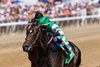 Big Dom and Jose Ortiz Win a Maiden Special Weight at Saratoga Race Course, Saratoga Springs, NY, 8-23-25, Mathea Kelley-Bloodhorse 