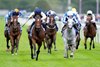 Royal Fixation (William Buick) beats America Queen (right) in the Lowther
York 21.8.25 Pic: Edward Whitaker