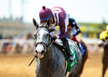 Sweet Azteca wins the Rancho Bernardo at Del Mar