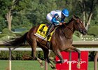 Book’em Dano with Paco Lopez wins the Resorts World Casino Ballerina S. (Grade I) at Saratoga Race Course in Saratoga Springs, NY., on August 23rd, 2025.