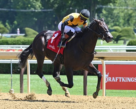 Ewing wins the Saratoga Special Stakes at Saratoga Race Course