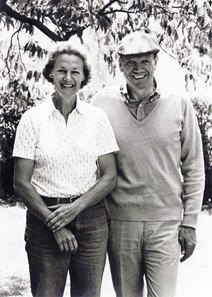 Michael Motion with his wife, Jo Motion