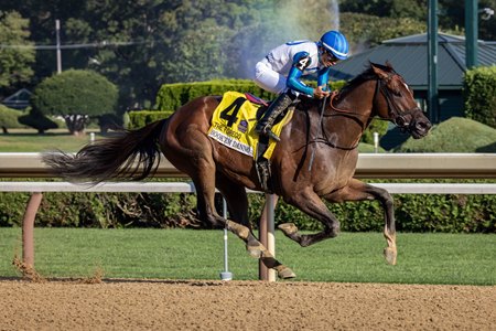 Book'em Danno wins the Forego Stakes at Saratoga Race Course
